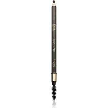 Clarins Eyebrow Crayon Sourcils молив за вежди с четка цвят 01 - Dark Brown 1, 1 гр