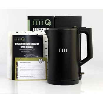 Lumarko QUIN електрическа кана 1, 5л черна (KTL-101)