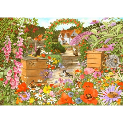 The House of Puzzles Bee Happy 1000 dielov
