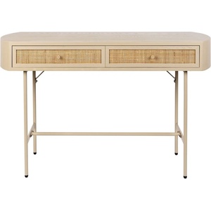 White Label Бежова конзолна маса 40x120 cm Amaya - White Label (2600034)