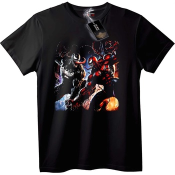 NOONEBRAND Тениска Venom срещу Carnage - M, White