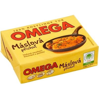 Omega 100% rostlinný tuk máslová příchuť 200 g – Zboží Mobilmania