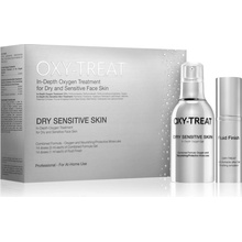 Oxy-Treat Dry Sensitive Skin Dry Sensitive Skin gel pro suchou a citlivou pokožku 50 ml + Fluid Finish finální péče 15 ml dárková sada