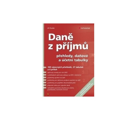 Daně z příjmů 2025