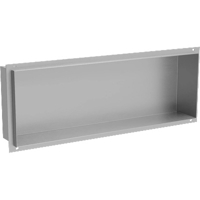 Mexen X-Wall-NR Нишева полица без фланец 60 x 20 см, инокс - 1911602010 (1911602010)