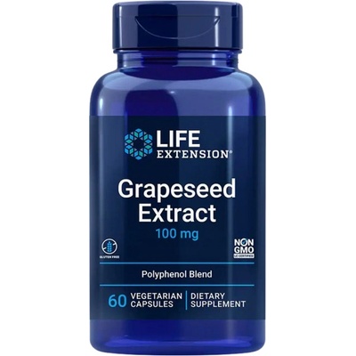 Life Extension Grapeseed Extract | with Leucoselect® [60 капсули]