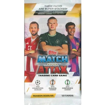 TOPPS Match Attax 2025/26 - Основен пакет карти (1074409-0020260001)