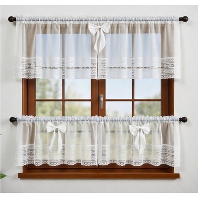 BytoTex Sada hotových záclon LG 442, 300x60 cm
