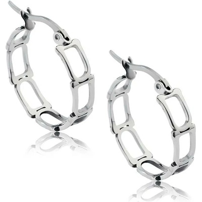 Elanis Jewel Kruhové náušnice Serenity z chirurgické oceli EJ00761