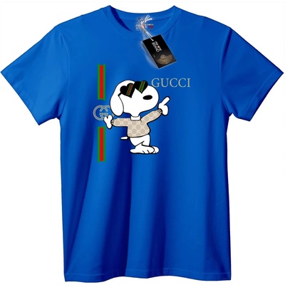 NOONEBRAND Тениска Gucci x Snoopy - 7XL, White