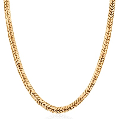 SAVICKI Колие Savicki 6 мм: злато, 585