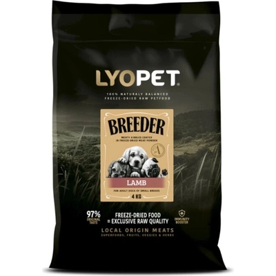 Lyopet Breeder Dog Adult Mini Lamb 12 kg