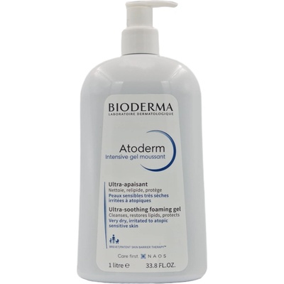 BIODERMA Atoderm Intensive Gel Moussant Ultra-Soothing Foaming Gel 1000 ml