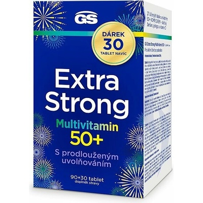 GS Extra Strong Multivitamín 50+ 90+30 tabliet