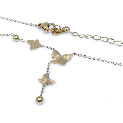 Jan Kos jewellery Ocelový řetízek s přívěskem STA-7044/G40-4