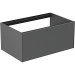 Ideal Standard Atelier Conca стенен шкаф за монтаж на стена с 1 чекмедже, 80 см, антрацит мат (T3985Y2)