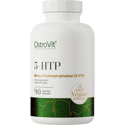 OstroVit 5-HTP 65 mg from Griffonia Seeds (25%) | with L-Tryptophan & Vitamin B6 [90 капсули]