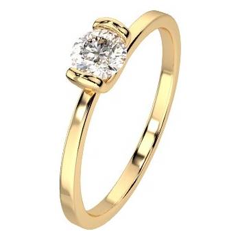 Cara Diamanti Дамски пръстен от жълто злато с диамант Cara Diamanti K101-10016Y (K101-10016Y)