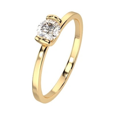 Cara Diamanti Дамски пръстен от жълто злато с диамант Cara Diamanti K101-10016Y (K101-10016Y)