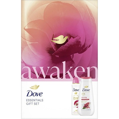 Dove Awaken Dove Advanced Care Go Fresh antiperspirant bez alkoholu 150 ml + Dove Advanced Care Reviving sprchový gél 225 ml
