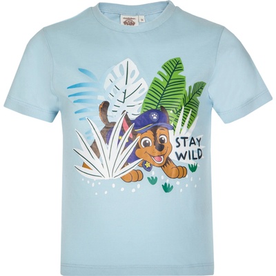Paw Patrol chlapčenské tričko EV1180 svetlo modrá