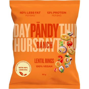 Pandy Lentil Chips ranch 50 g