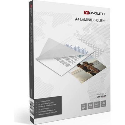 Фолио за ламиниране Monolith А4 80 mic. оп. 100
