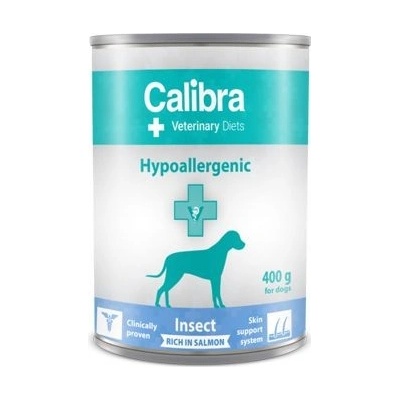Calibra VD Dog Hypoallergenic Insect & Salmon 400 g