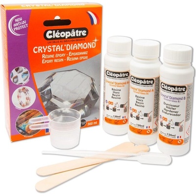 Cleopatre Crystal Diamond Křišťálová pryskyřice 360 ml