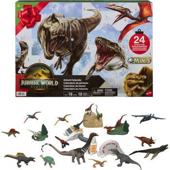 Mattel Jurassic World Adventní kalendář 2025 JGB67