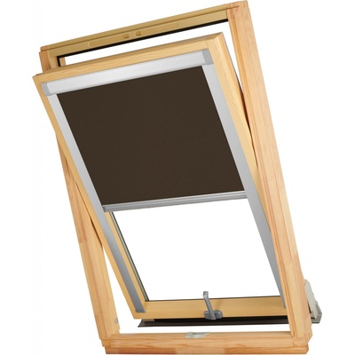 Dekodum Termoizolační roleta na střešní okno Velux PK06/P06/406 cm Wenge Silver