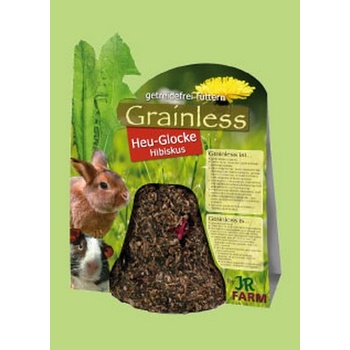 JR FARM - Специалитет, лакомство - Беззърнена камбана със сено за гризачи - 1 бр. - 125 гр