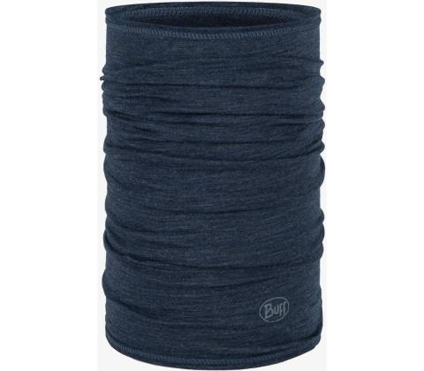 Buff wool Lightweight solid night blue