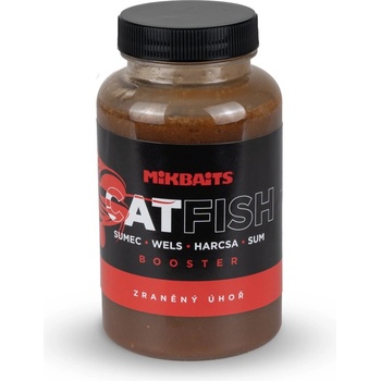 Mikbaits Catfish Booster Zraněný úhoř 250 ml