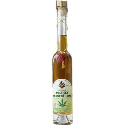 Koštický konopný likér 24,5% 0,2 l (holá láhev)
