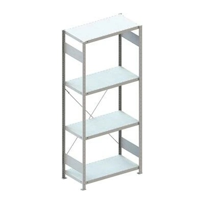 META zásuvný základní regál 2000 x 750 x 500 mm 4 police 100 kg