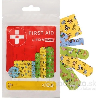 FIXAplast FIRST AID Kids náplast mix 24 ks