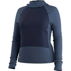 Smartwool Дамски вълнен пуловер Smartwool Women's Active Fleece Wind Hoodie Fleece jumper - Nightfall / Deep Navy - размер XL (105-7746-0115)