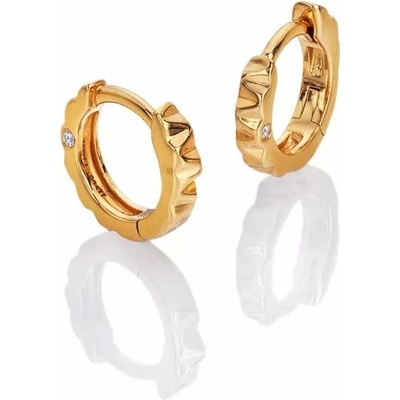 HOT DIAMONDS X GOLDEN EDIT Huggie DE853 (Ag 925/1000; 1,6 g)