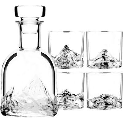 Liiton Декантер за уиски The Peaks с чаши без столче 5 части (L20900)