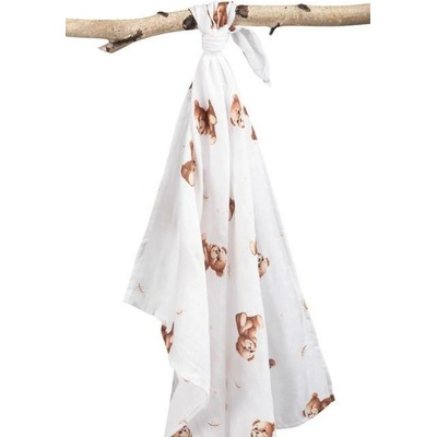 Sensillo Mušelínová plena 70×80 cm Teddy Beige