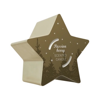 SOLVENT Import dod. PL Свещ Q Home Star gold 125 г