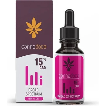 Image 1 of Cannadoca CBD масло Cannadoca 15% - 1500 mg. широкоспектърно