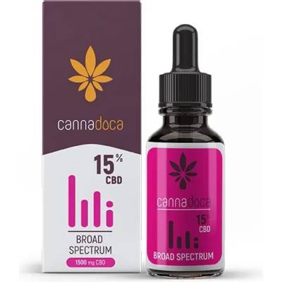 Cannadoca CBD масло Cannadoca 15% - 1500 mg. широкоспектърно