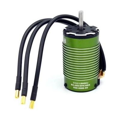Castle motor 1512 1800ot/V senzored konektory 4.0mm