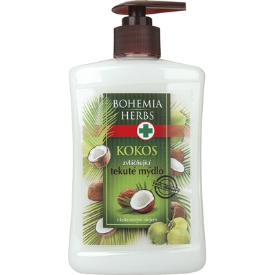 Bohemia Herbs Kokosový olej tekuté mýdlo 500 ml