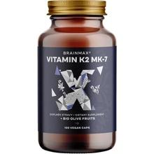 BrainMax Vitamín K2 ako MK7 150 mcg 100 rastlinných kapsúl