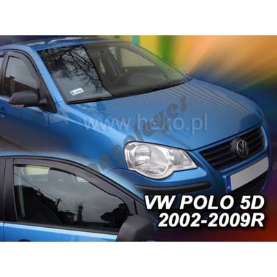 Deflektory - Volkswagen POLO 2002-2009