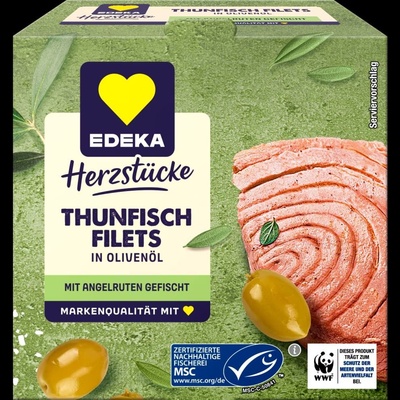 Edeka Premium tuňák v olivovém oleji 185 g
