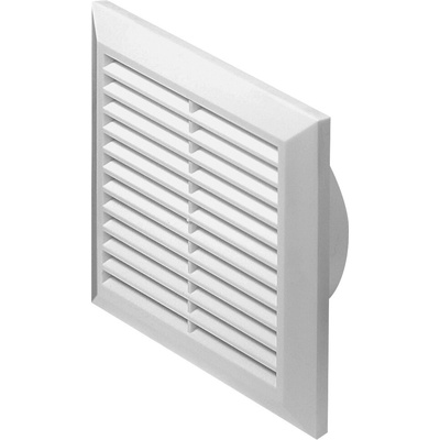 Mriežka vetracia Awenta T27 200/200/150 mm, biela, plastová so sieťkou